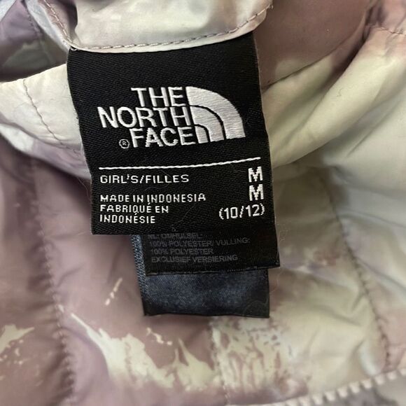 The North Face Girls Reversible Mossbud Swirl Jacket M 10/12 - Picture 8 of 9